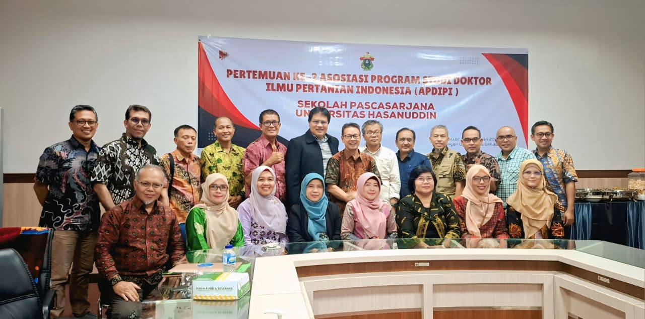 Pertemuan Asosiasi Program Studi Doktor Ilmu Pertanian Indonesia (APDIPI) ke 2 di Universitas Hasanudin
